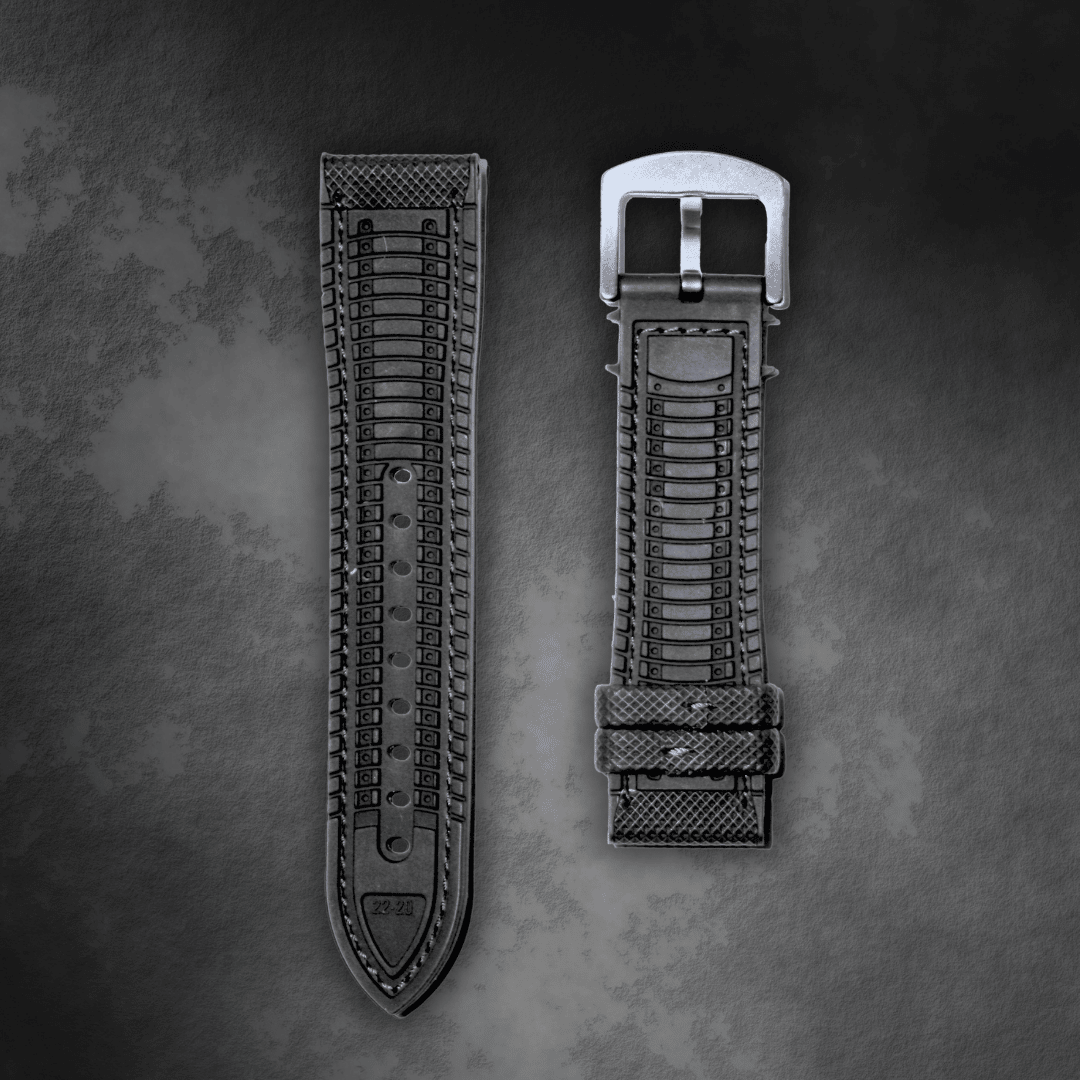 Black McQuaide Q1 hybrid strap