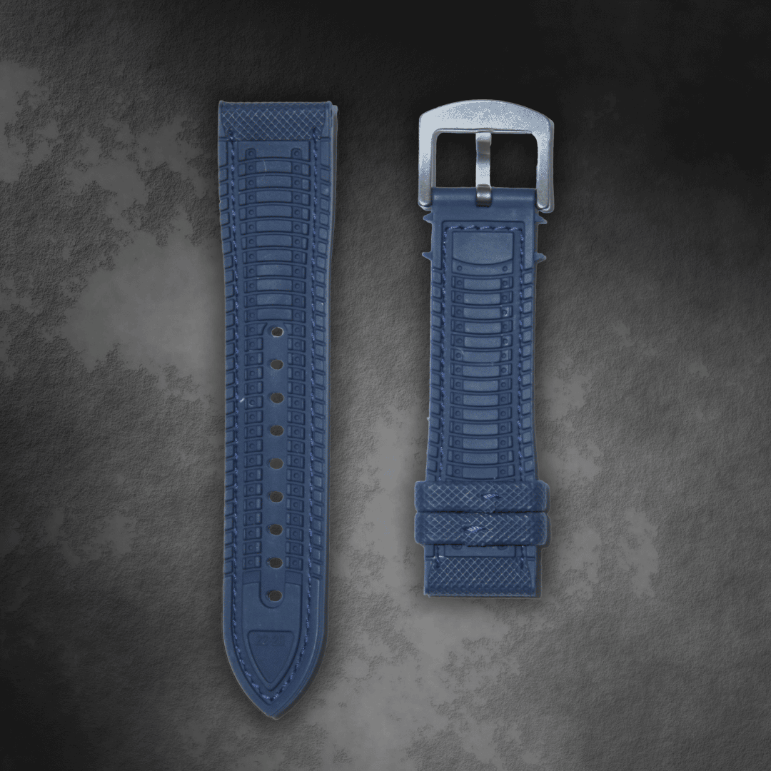 Navy McQuaide Q1 hybrid strap