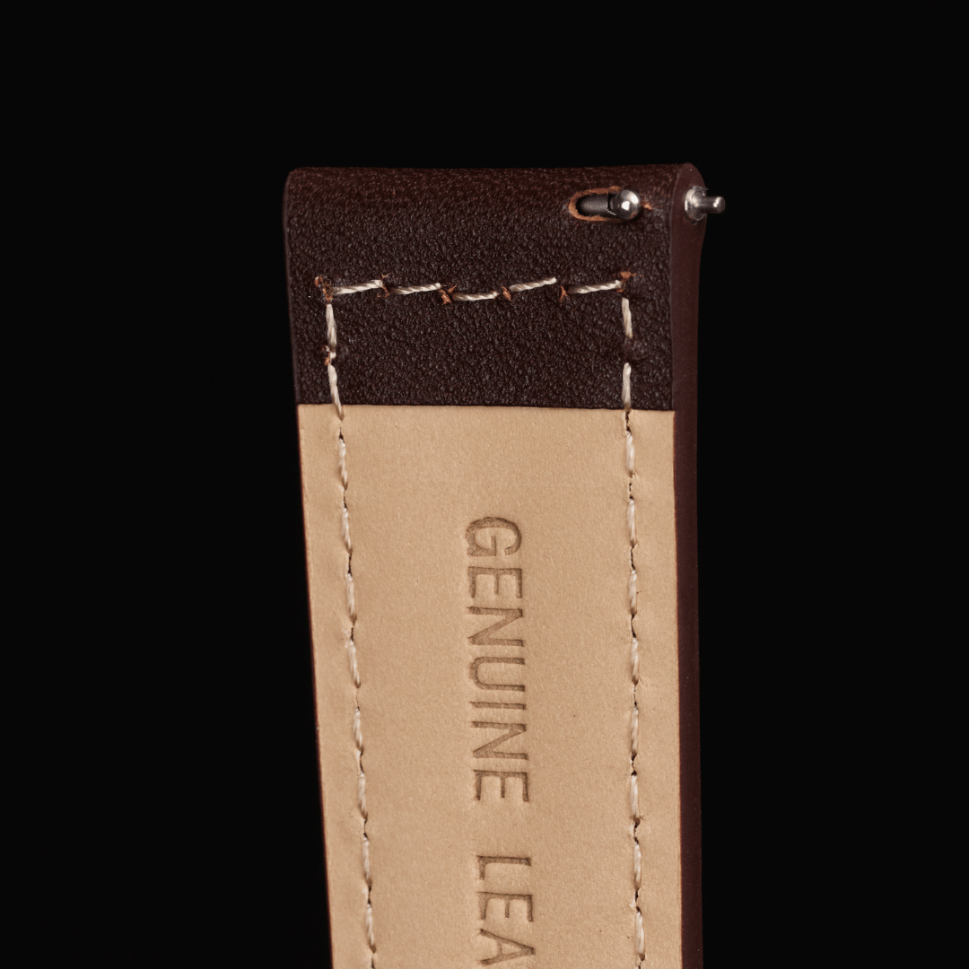 Brown McQuaide C1 Leather Strap