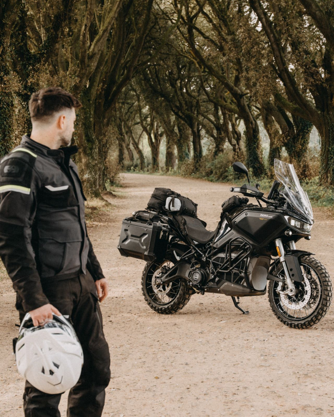 The Pilgrimage of Peddars Way with the McQuaide Q1 and Zero Electric Motorcycles - McQuaide