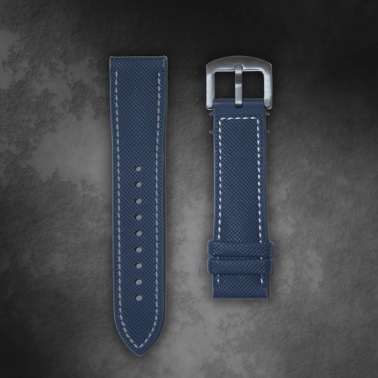 Navy McQuaide Q1 hybrid strap
