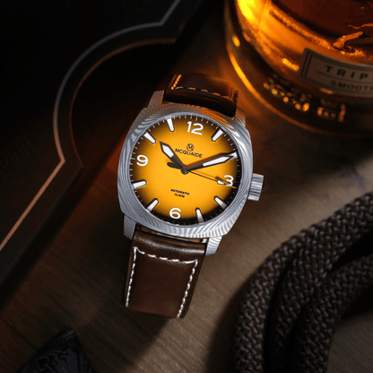 The McQuaide C1 Sunburst with Whiskey