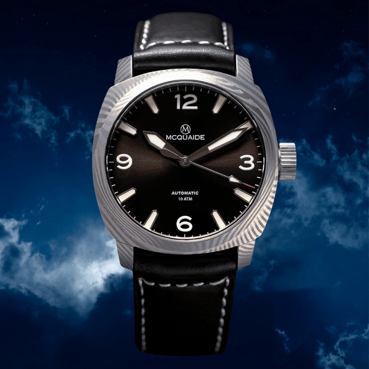 The McQuaide C1 midnight with a night sky