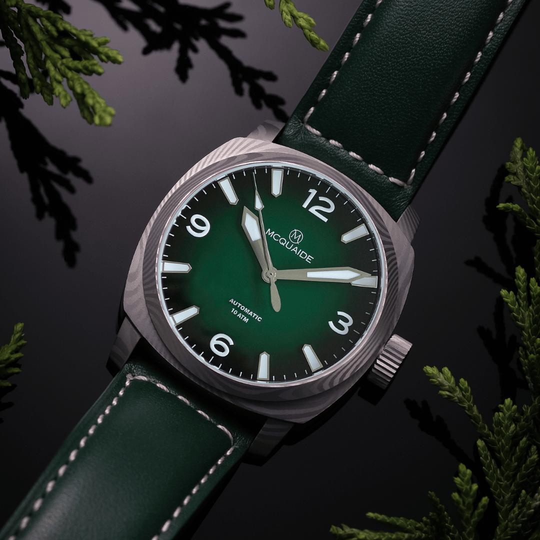 The McQuaide C1 Evergreen with leaves