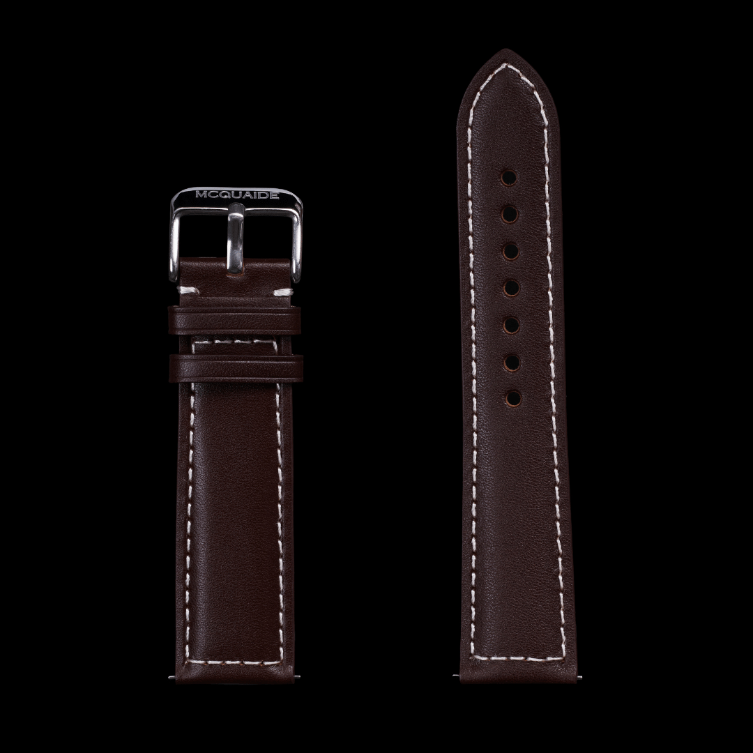 Brown McQuaide C1 Leather Strap