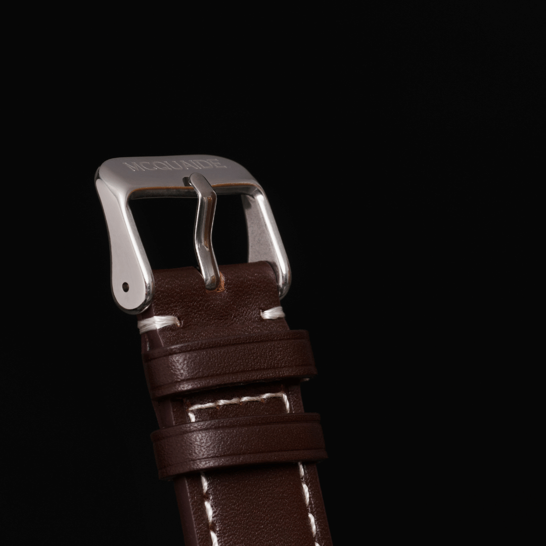 Brown McQuaide C1 Leather Strap