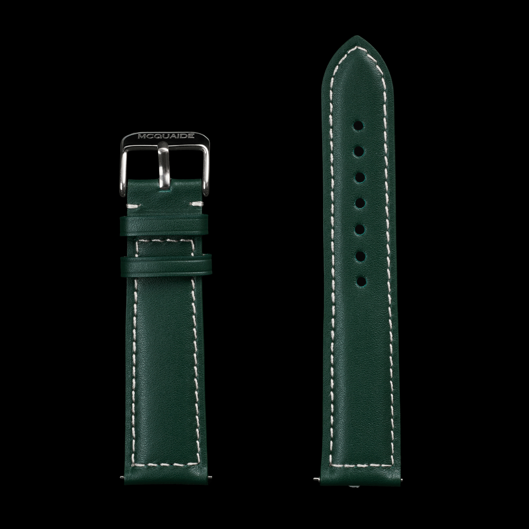 Green McQuaide C1 Leather Strap