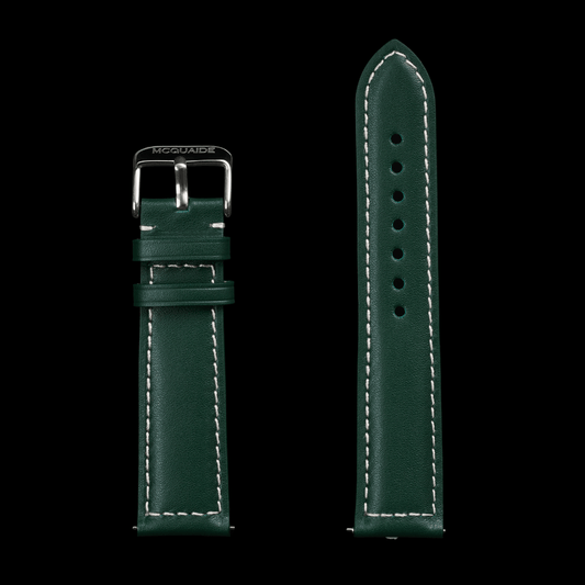 Green McQuaide C1 Leather Strap