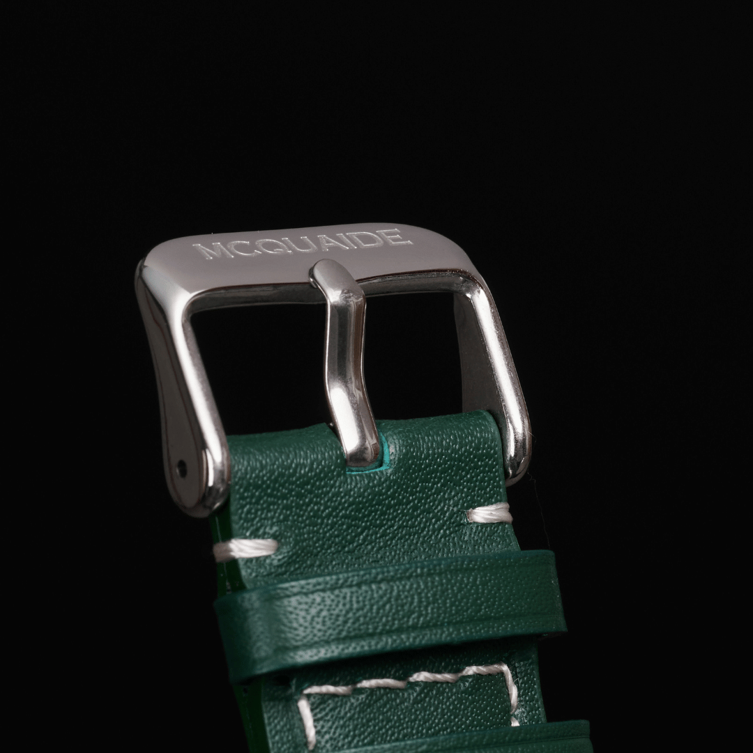 Green McQuaide C1 Leather Strap