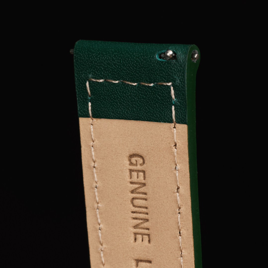 Green McQuaide C1 Leather Strap