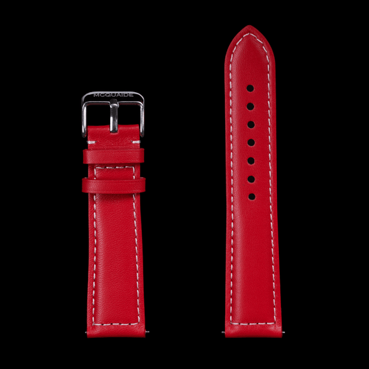 Red McQuaide C1 Leather Strap