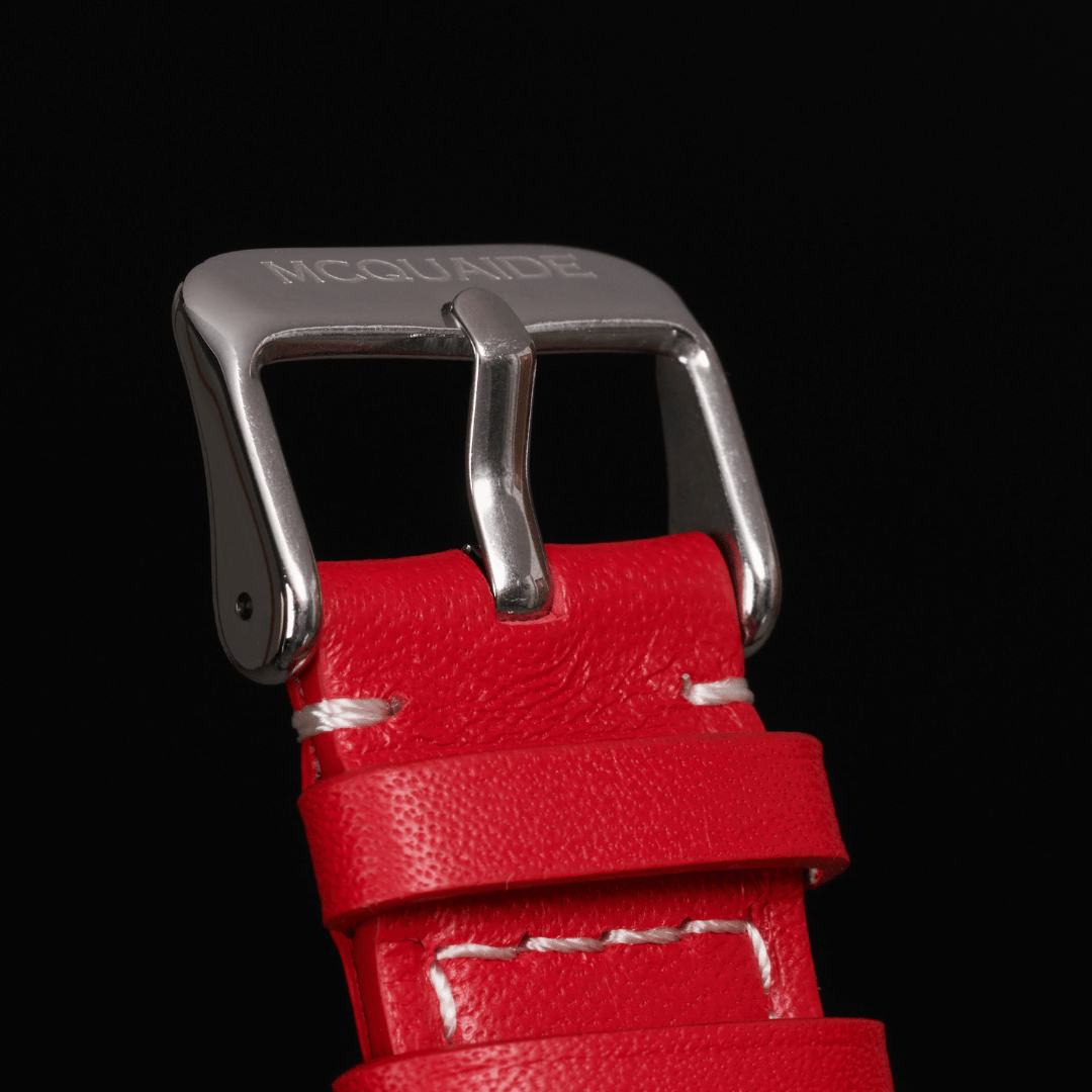 Red McQuaide C1 Leather Strap