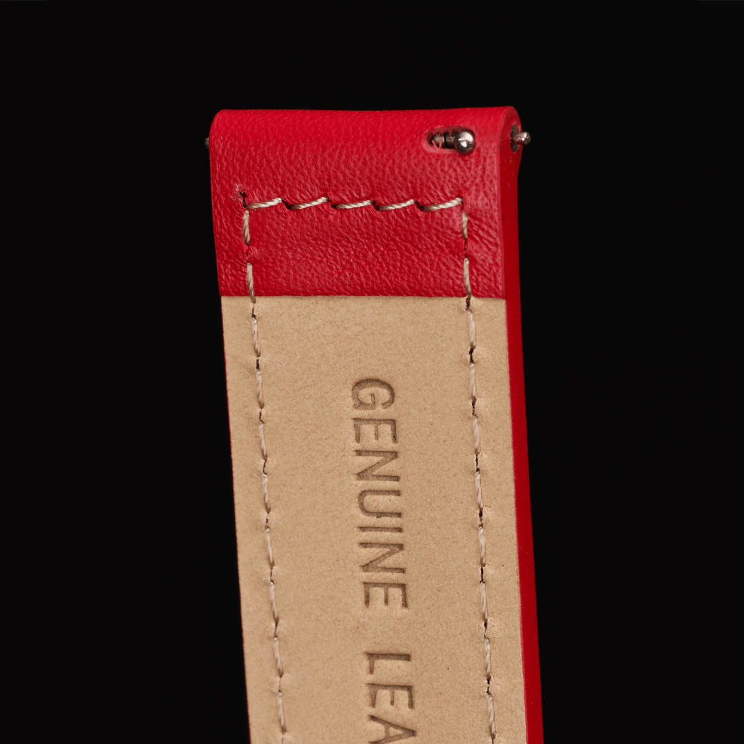 Red McQuaide C1 Leather Strap