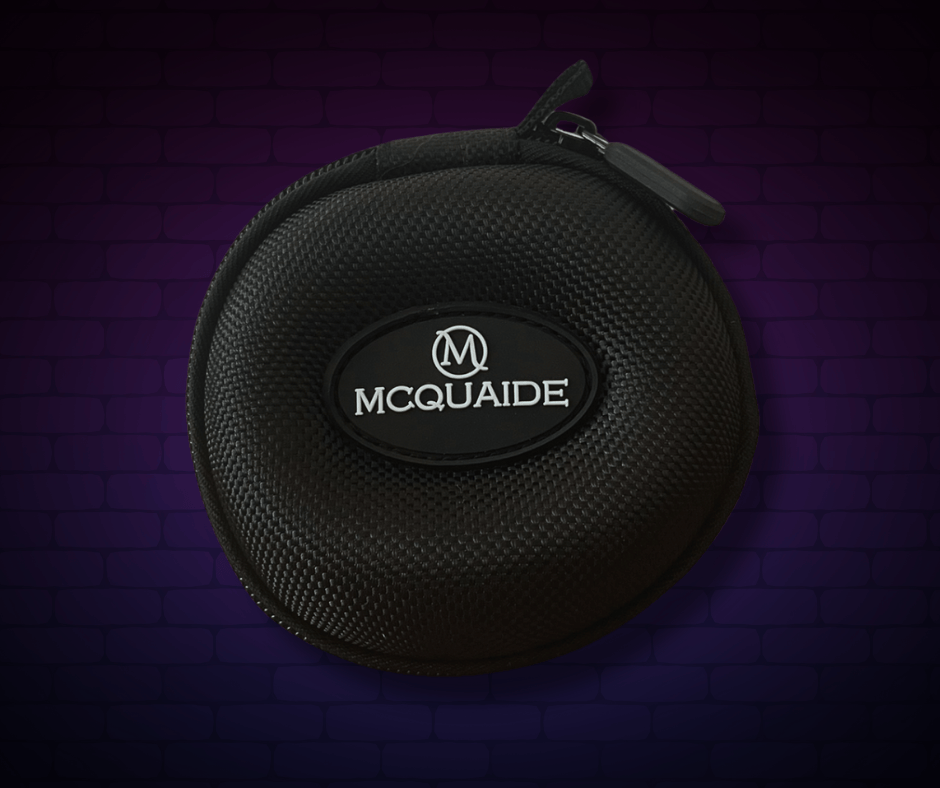 McQuaide watch travel case with background