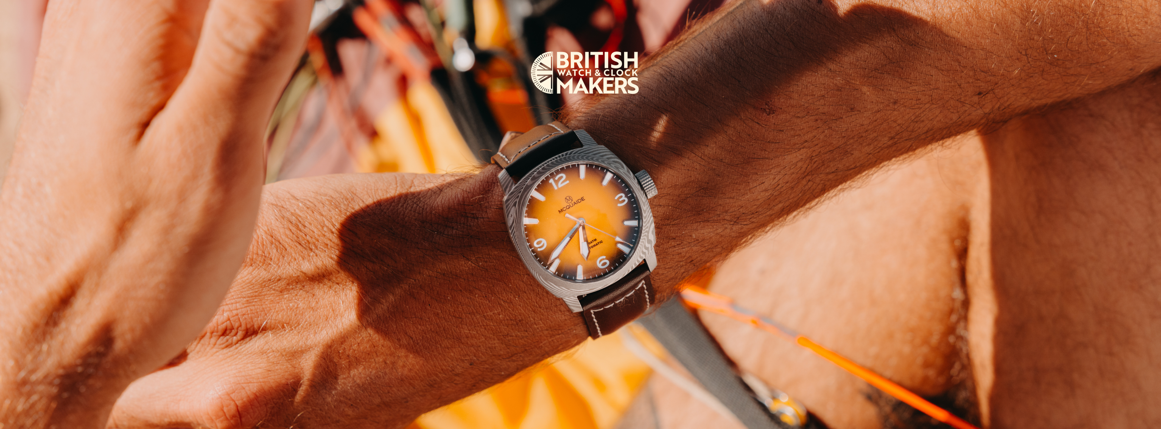 The C1 Sunurst Damascus Steel Watch